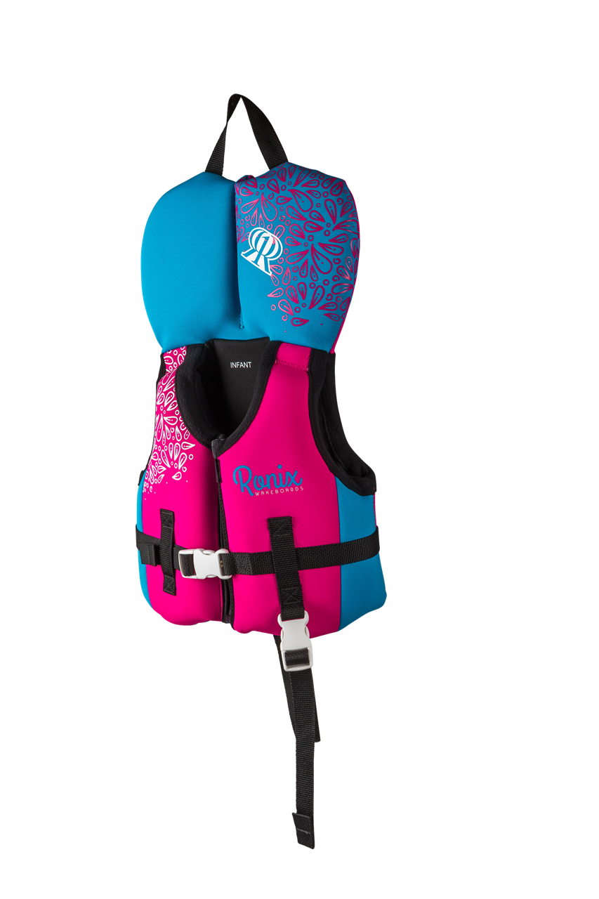2025 Ronix August - Girl's CGA Life Vest Inf /Toddler (Up to 30lbs)