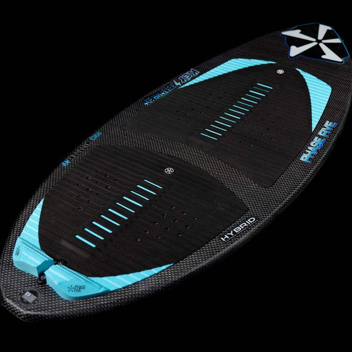 2026 Phase Five Key Jett Shreds surfboard featuring a sleek design with a textured surface for grip and performance.