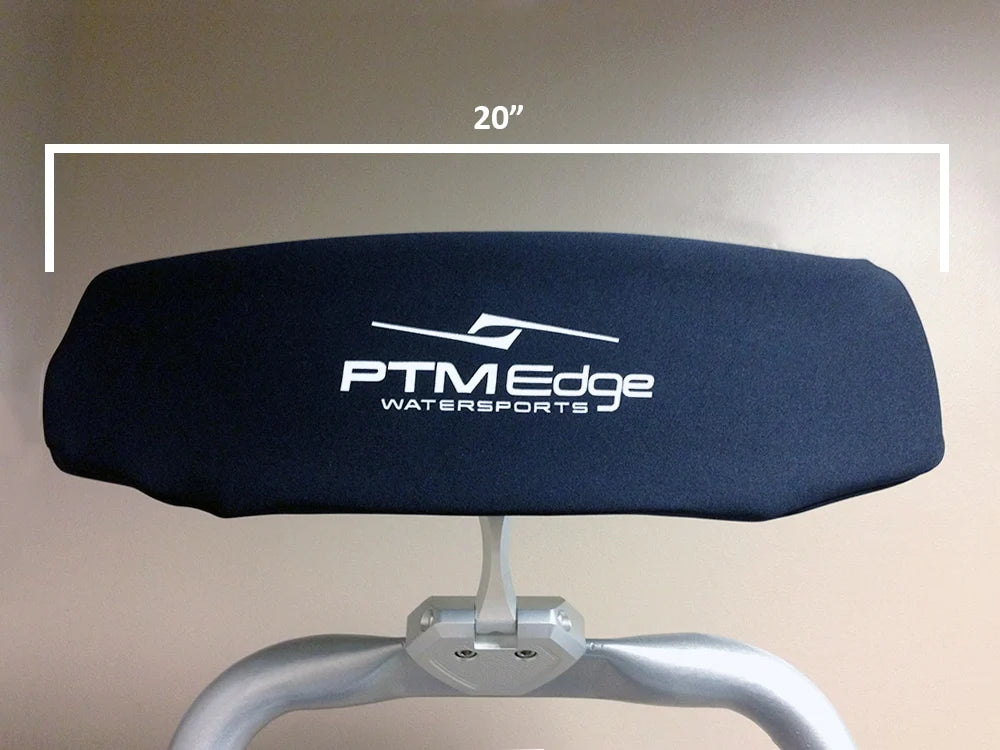 Mirror sock cover for Malibu, Axis Pro, and Elite watersports equipment, measuring approximately 20 inches wide.