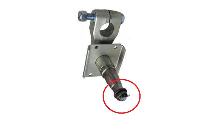 Spindle Nut Kit for Dexter boats, featuring a durable design for reliable performance on the water.