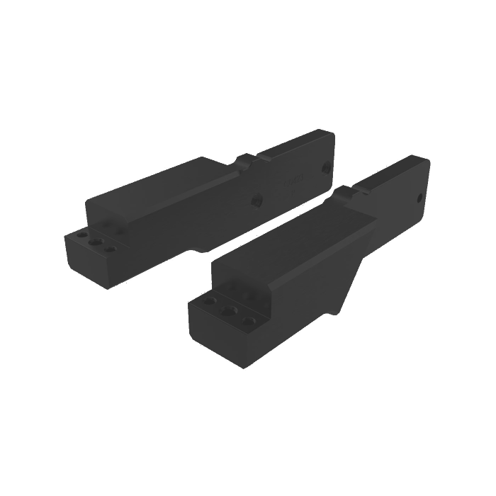 Skylock Pro-4 and Springlock Tower Adapter, durable black components designed for secure boat tower installations.