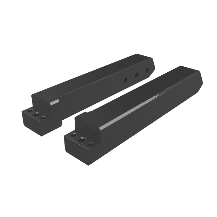 Skylock Pro-4 and Springlock Tower Adapter, durable black mounting components for secure boat accessory installation.