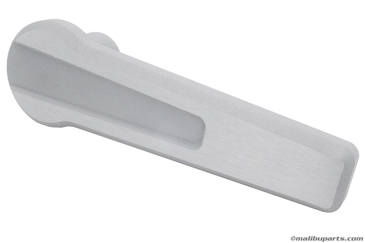 Gray anodized G3-17 tower handle only, 19-20 size, with a sleek, elongated design and a central slot for easy grip.