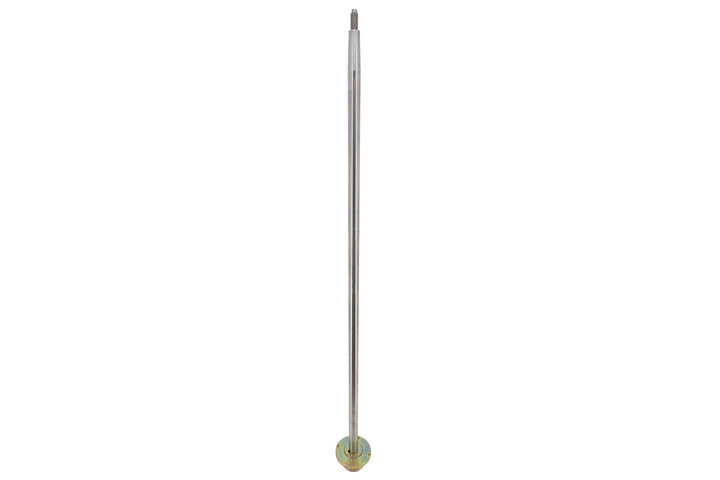 Prop shaft measuring 1-1/4 inches by 54 inches with a reverse coupler, shown vertically on a plain white background.