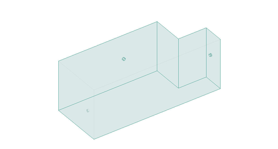 3D model of Malibu/Axis PNP 550 lbs rear FatSac, a flexible water-filled ballast bag for boat weight distribution.