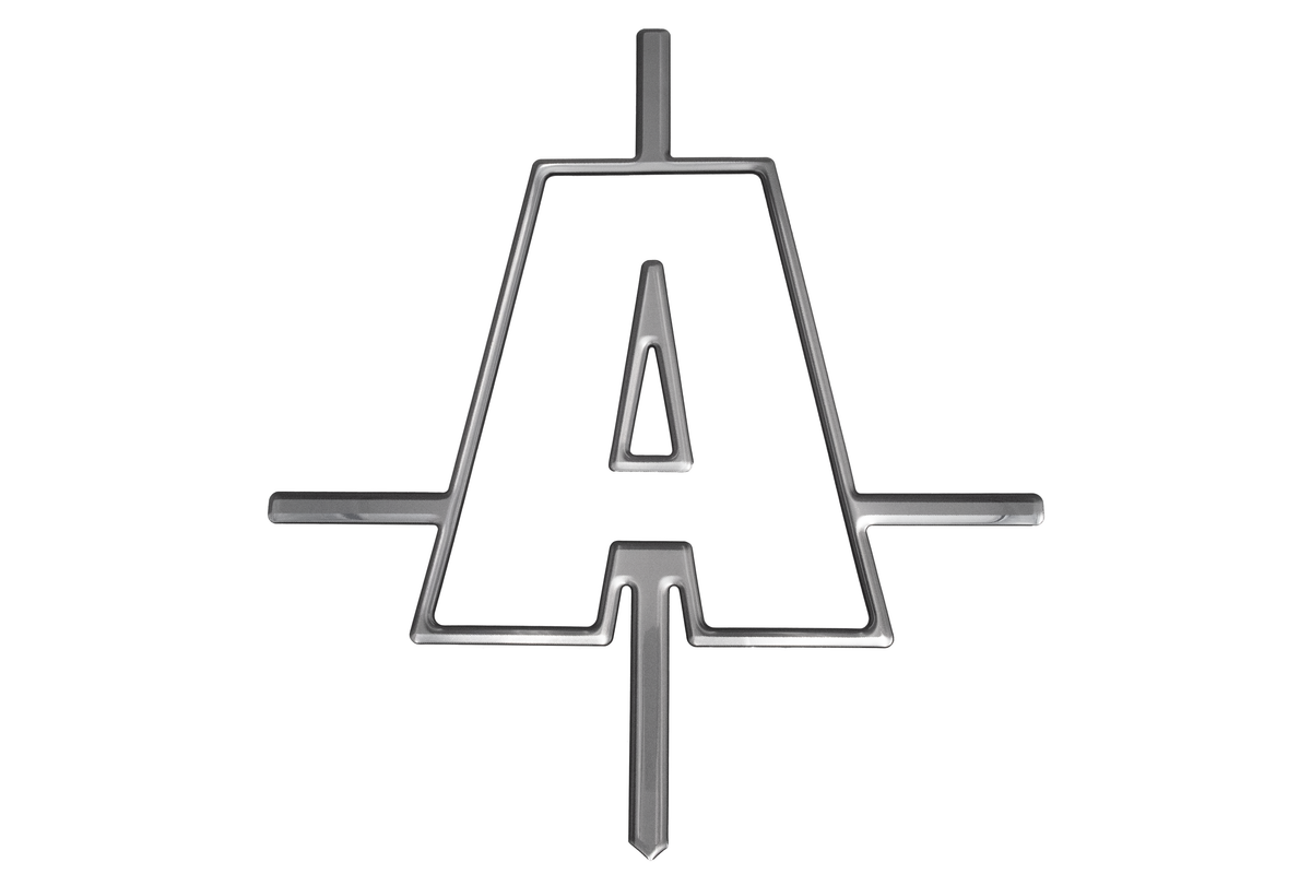 Axis Boats Decals Letter A