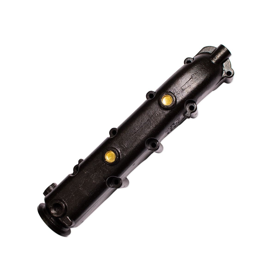 E-coated 6.2L engine exhaust manifold bank 1 component for vehicle exhaust system.