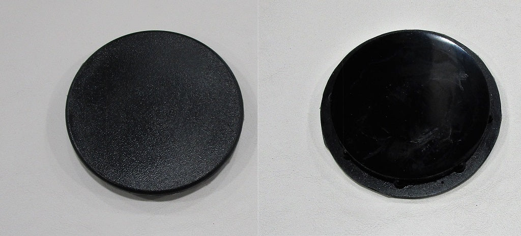Black ski pylon floor cap, VTX 16&