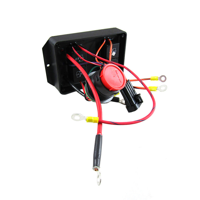 4-pack relay module for Surf Gate Rev1 Axis boats, compatible with 2017-2021 models, featuring FET technology.