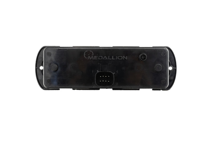 Rear Mux Switch Module for 2009-2010 vehicles, black plastic with connector port and mounting points.