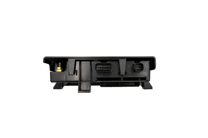 Power module-Primary, Axis 17-21, black rectangular electronic component with connectors and a gold screw terminal.