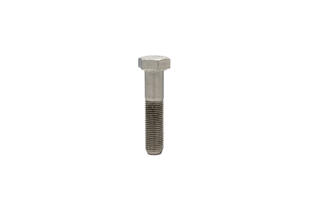 Power Wedge leg bolt, 15-18 inches, with a hex head and threaded shaft, designed for secure fastening in construction.