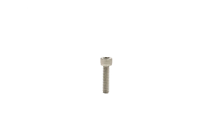 Socket head cap screw, 10-24 x 3/4 inch, stainless steel, with a hex socket drive for tightening.