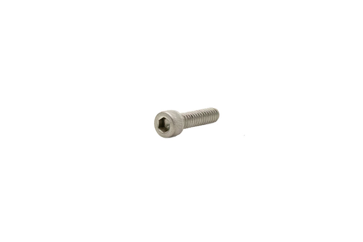 Steel socket head cap screw, 10-24 x 3/4 inch size, with hex socket drive for fastening applications.