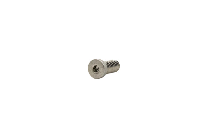 Low profile screw with a 1/4"-20 thread size, 5/8 inch length, and a hex socket drive for secure fastening.