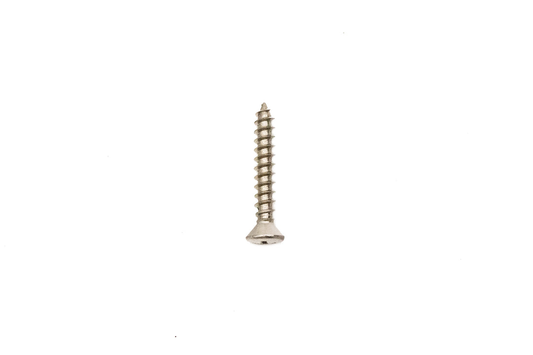 Oval head screw, 1-1/4 inch length, 