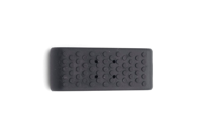 PTM Gen2 Clamp Wake Feet, black rubber foot with textured surface and small raised dots for grip.
