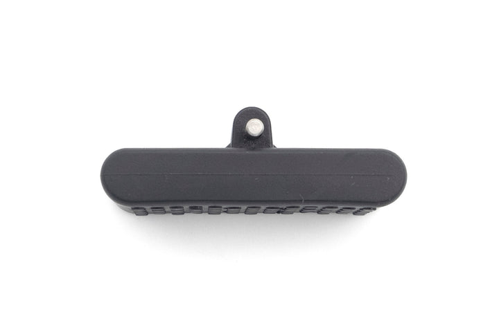 PTM Gen2 Clamp Wake Feet, black foot pedal with textured surface and metal attachment point, used for wakeboarding.