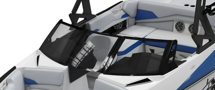 Axis Boats Front Starboard Windshield