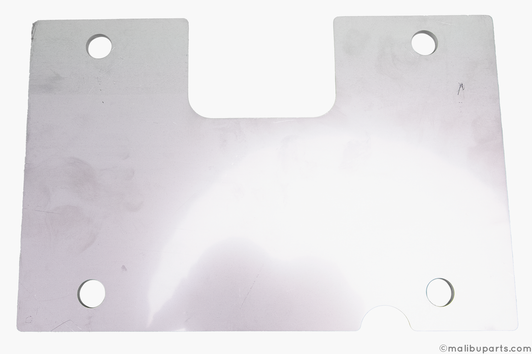 Malibu boats and Axis Boats Stainless Wedge Backing Plate